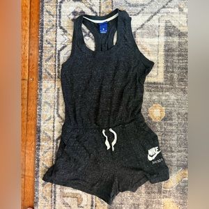 gray Nike romper